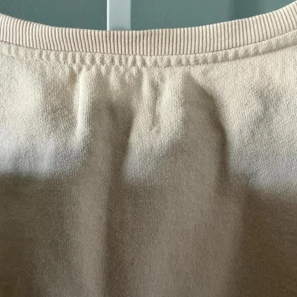 “Pact” Women's Cream and Yellow sweatshirt with logo Kindnesses is Cool. - Picture 4 of 5